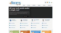 Desktop Screenshot of ebeamsinfotech.com